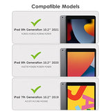 For Ipad 9Th/8Th/7Th Generation 10.2 Inch 2021/2020/2019 Case, Premium Silk Pa