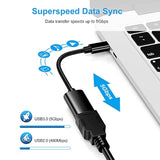 Usb C To Usb 3.0 Adapter [3 Pack], Usb C Male To Usb Female Otg Cable Thunderbolt3 To Usb Adapter Compatible For Macbook Pro/Air, Iphone 16 Pro Max/16 Plus/16E/15, Samsung Galaxy S25/S24/S23