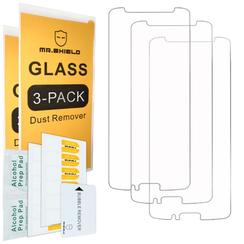 [3-PACK] Designed For Moto G6 [Tempered Glass] Screen Protector [Japan Glass With 9H Hardness] with Lifetime Replacement