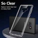 Case For Samsung Galaxy Note 9, Crystal Clear Designed Nonslip Shockproof Protective Note 9 Phone Case, Hybrid Thin Cover For Samsung Galaxy Note 9 Transparent