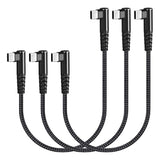 Usb C To Usb C Cable 100W 1Ft 3 Pack 90 Degree Type C Cable Nylon Braided Righ