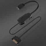 5V 3Pin Argb Controller,Sata Power Supply Argb Light Stripe Remote Controllerb