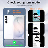 for  Galaxy S26 Phone Case, [Fit for MagSafe] [Full Camera Protection & Screen Protector][Military Grade Drop Protection] Shockproof
