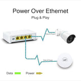 En-S4P1C 5 Port Poe Switch - 4 Poe+ Ports & 1 Usb-C, Unmanaged Network Switch