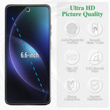 3 Pack Screen Protector For Motorola Moto G 5G 2024 Tempered Glass, Anti Scratch, Bubble Free, Hd Clear, Case Friendly, 9H Hardness