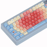 Pbt Rose Keycaps Set Ure Profile 156 Keys Custom Dye-Sublimation Keyboard Keyc