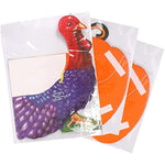 3 Pack Thanksgiving Table Decorations Tissue Turkey And Pumpkin, Honeycomb Decor Thanksgiving Centerpiece Party Accessory Table Supplies