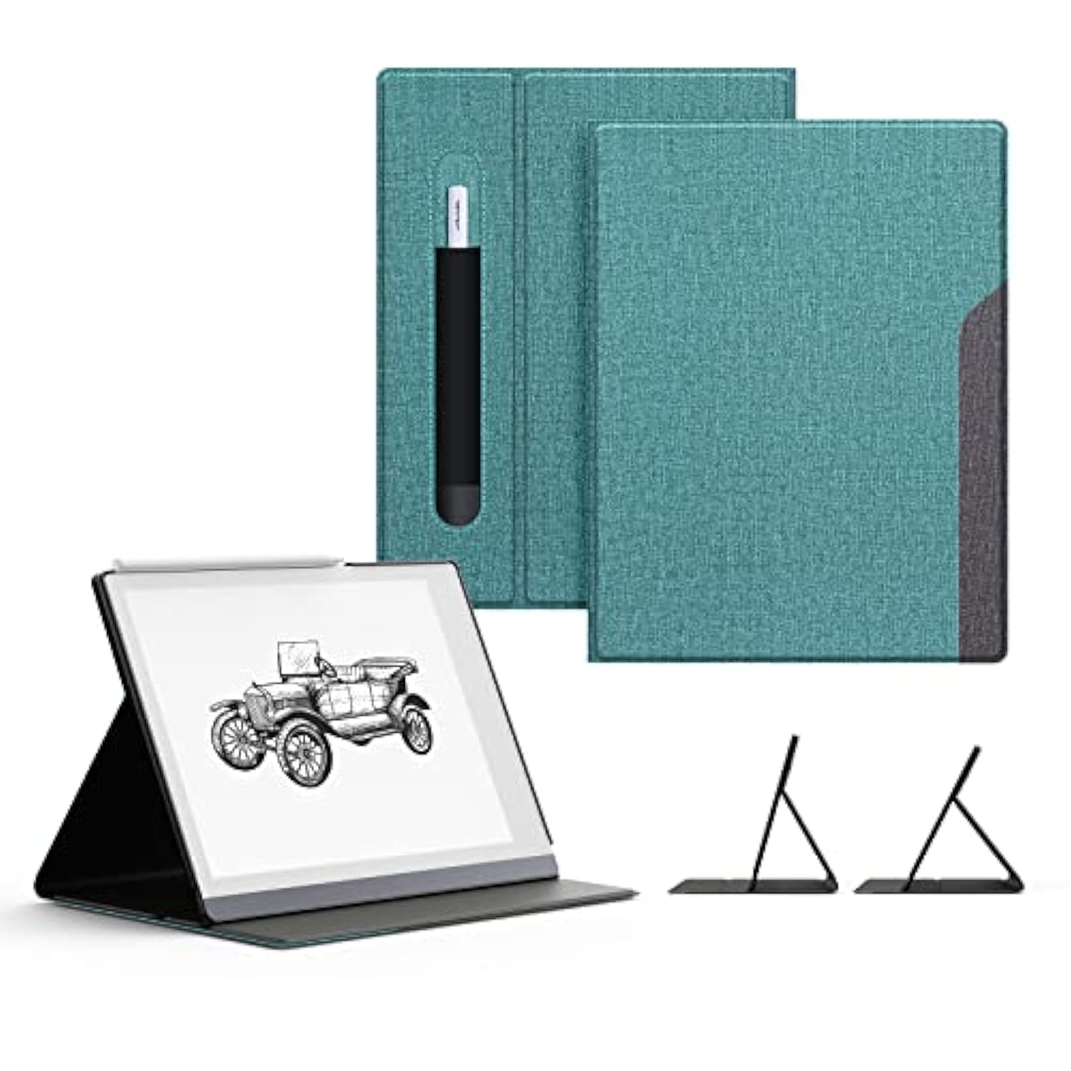 Book Folio Case For Remarkable 2 Paper Tablet 10.3" 2020 Released, Premuin Fab