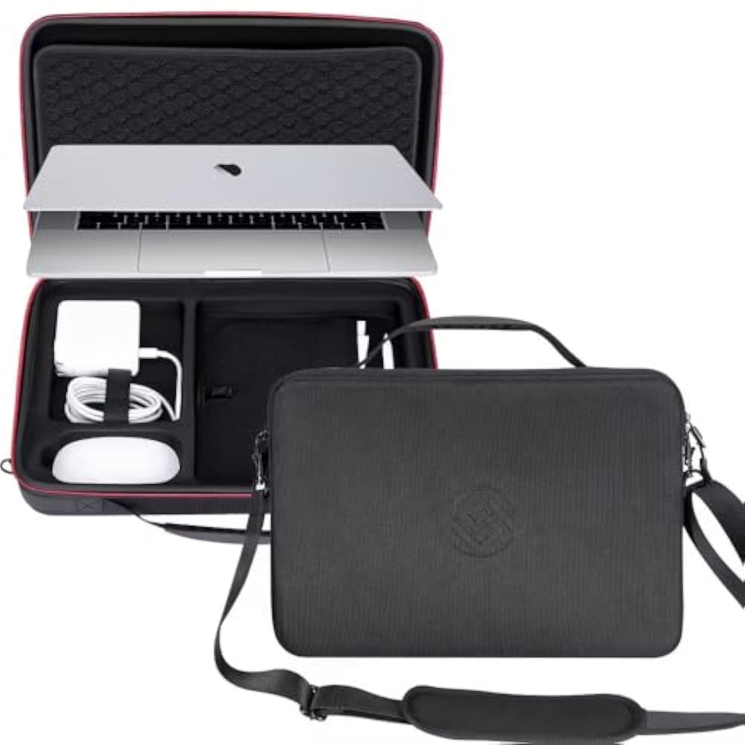 Smatree 15.6inch Hard Carrying Case for Samsung Galaxy Book 5/4/3 360, 11inch iPad A16 2025,iPad Air M3 2025, Galaxy Book 2 Pro/2 Pro 360/3/4 Edge/4, 14.6inch Samsung Tab 10 Ultra, iPadPro M4 2024