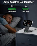 Magnetic Wireless Charger Stand 25W Fast Charging with 30W PD Adapter for iPhone 17/16/15/14/13/12, N52 Magnetic Alignment, 360° Adjustable Phone