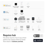 Energy (Matter) - Smart Plug, App And Voice Control, 100% Privacy, Matter Over Thread, Works With Apple Home, Alexa, Google Home, Smartthings