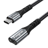 Usb C Extension Cable 3Ft 10Gbps Data Sync Type C 3.2 Male To Female Extender