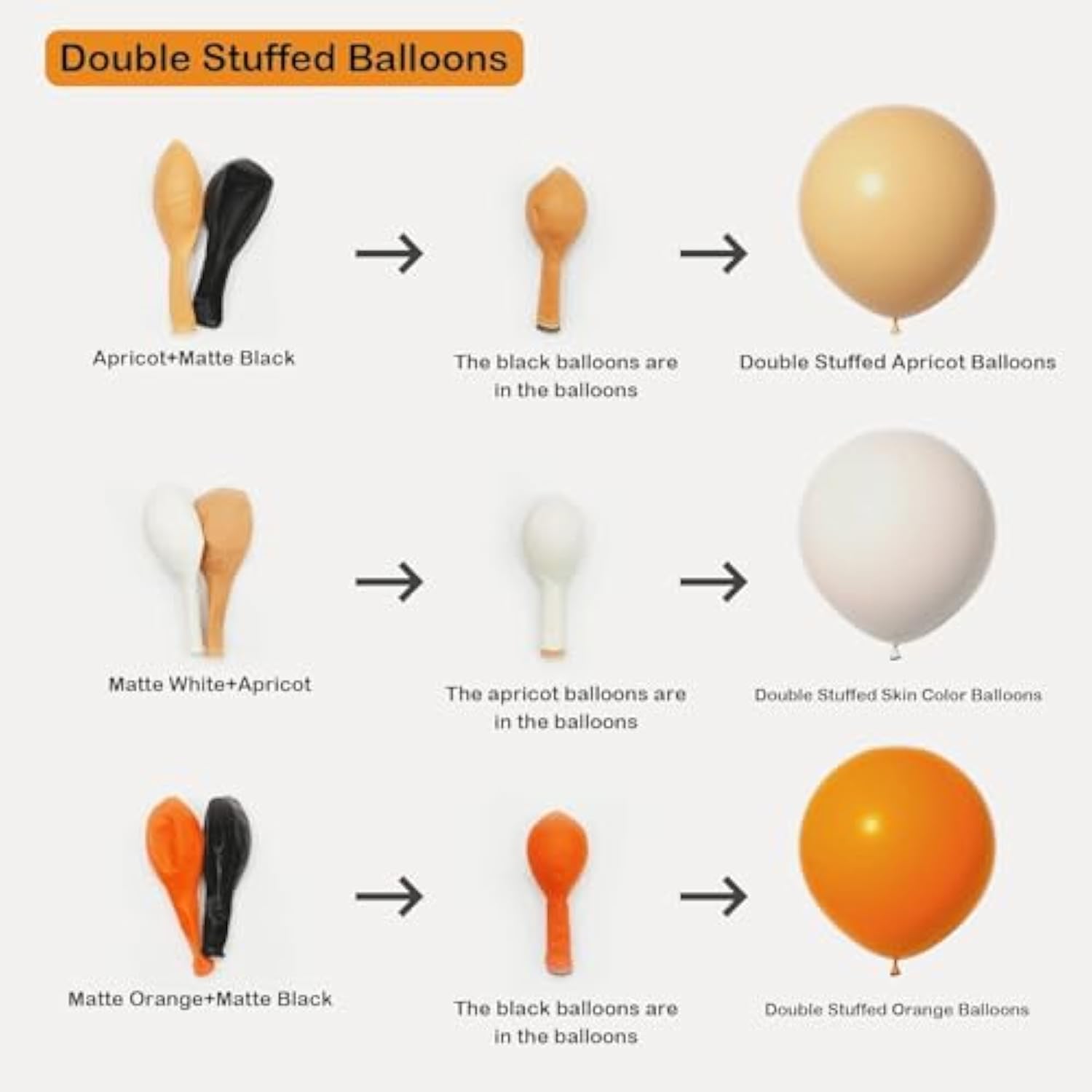 Fall Balloon Arch Kit with Burnt Orange Cream Peach Terracotta Balloons for Baby Shower