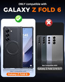 for Galaxy Z Fold 6 Case with Screen Protector [Fit for Magsafe] [Dual-Kickstand] [Hinge Protection] Full Body Shockproof Phone Cover for