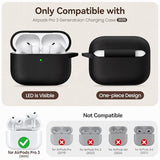 for AirPods Pro 3 Case (2025),Soft Silicone Protective Cover Compatible with  AirPods Pro 3rd Generation Case with Cleaning Kit for Women