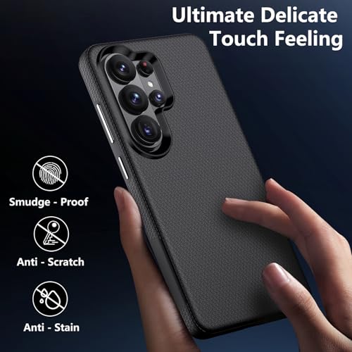 Magnetic for  Galaxy S26 Ultra Case [Compatible with Magsafe] Upgraded Dual-Layer Shockproof Protective with Anti-Slip Textured Back,