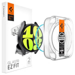 Spigen Tempered Glass Screen Protector [GlasTR EZ FIT] designed for Galaxy Watch 7 (44mm) - 2 Pack