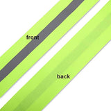 Reflective Ribbon Sew On Tape High Visibility 2” X 50 Ft Nylon Silver
