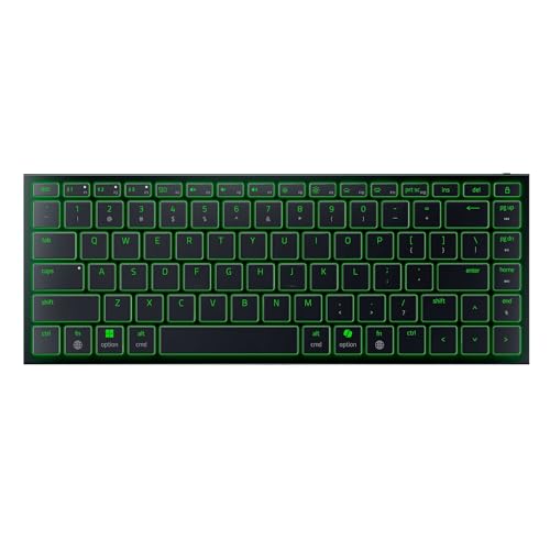 Joro Portable Wireless Gaming Keyboard: Thin, Light, Compact - Chroma Rgb - Low Profile Switches - Bluetooth - Long Battery Life - Snap Tap - For Pc & Mac Laptops, Steam Deck, Smartphone, Tablet