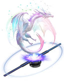 3D Hologram Fan, 18 Inch 3D Holographic Fan 2000*704Px Resolution 352Pcs Hd Led Beads With Remote/Bluetooth/Wifi, Holographic Video Advertising Projector For Business,Halloween,Party,Bar (45Cm, 8G)