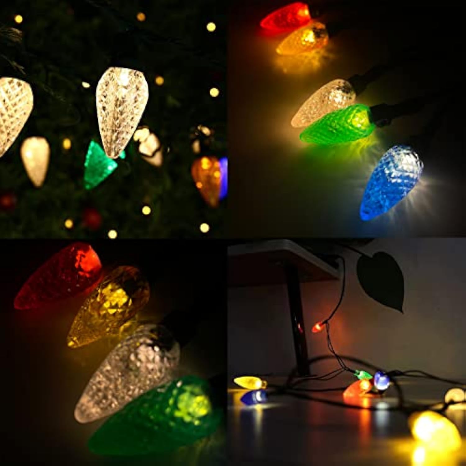 Led Christmas Lights Usb C Cable, Usb To Type C Charging Cable, 50-Inch 10Led