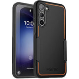 Neon Series Case Designed For Samsung Galaxy S23 Plus 5G 6.7 Inch, Dual Layer Heavy Duty Tough Rugged Lightweight Slim Shockproof Protective Case 2023 New Cover For Galaxy S23+ 5G, Black