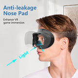 Face Cover For Pico 4/Pico 4 Ultra, Resilient Vent Leather Face Pad Replacement Soft Facial Cushion Interface Bracket Set Washable Lightproof Comfortable Vr Accessoriesblack, 3-In-1