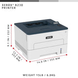 B230/Dni Printer - 36 Ppm Black And White Laser, Wireless