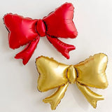 5pcs Gold Bow Balloons Graduation Birthday Wedding Party Decorations