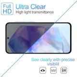 2 Pack Privacy Screen Protector For Samsung Galaxy A55/A35 [Anti-Spy Tempered Glass], Ultra Hd, Anti-Scratch, Bubble-Free, Easy Install 9H Protective Glass For Galaxy A55/A35