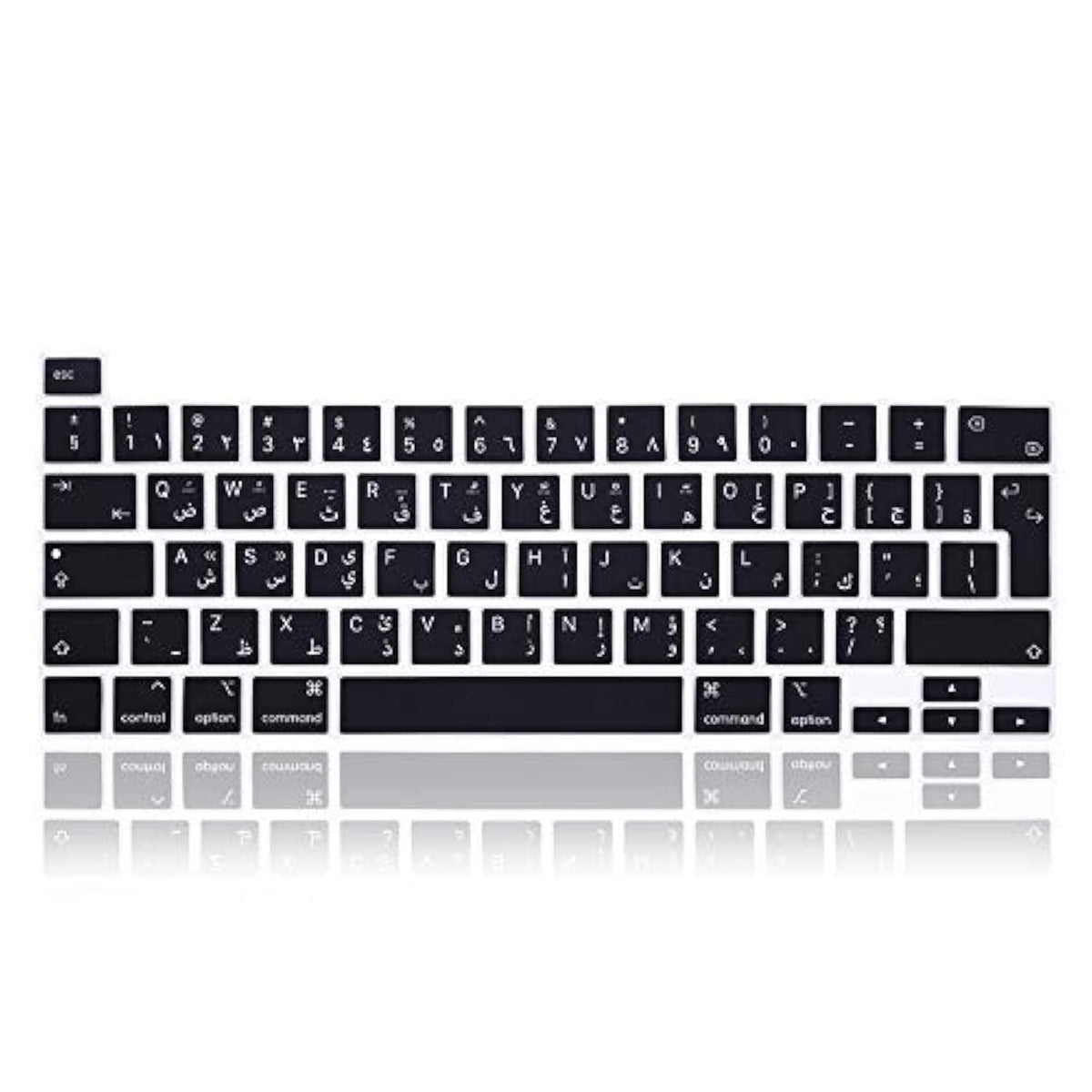 Arabic Language Silicone Keyboard Cover Skin For Macbook Pro 16 Inch A2141 201