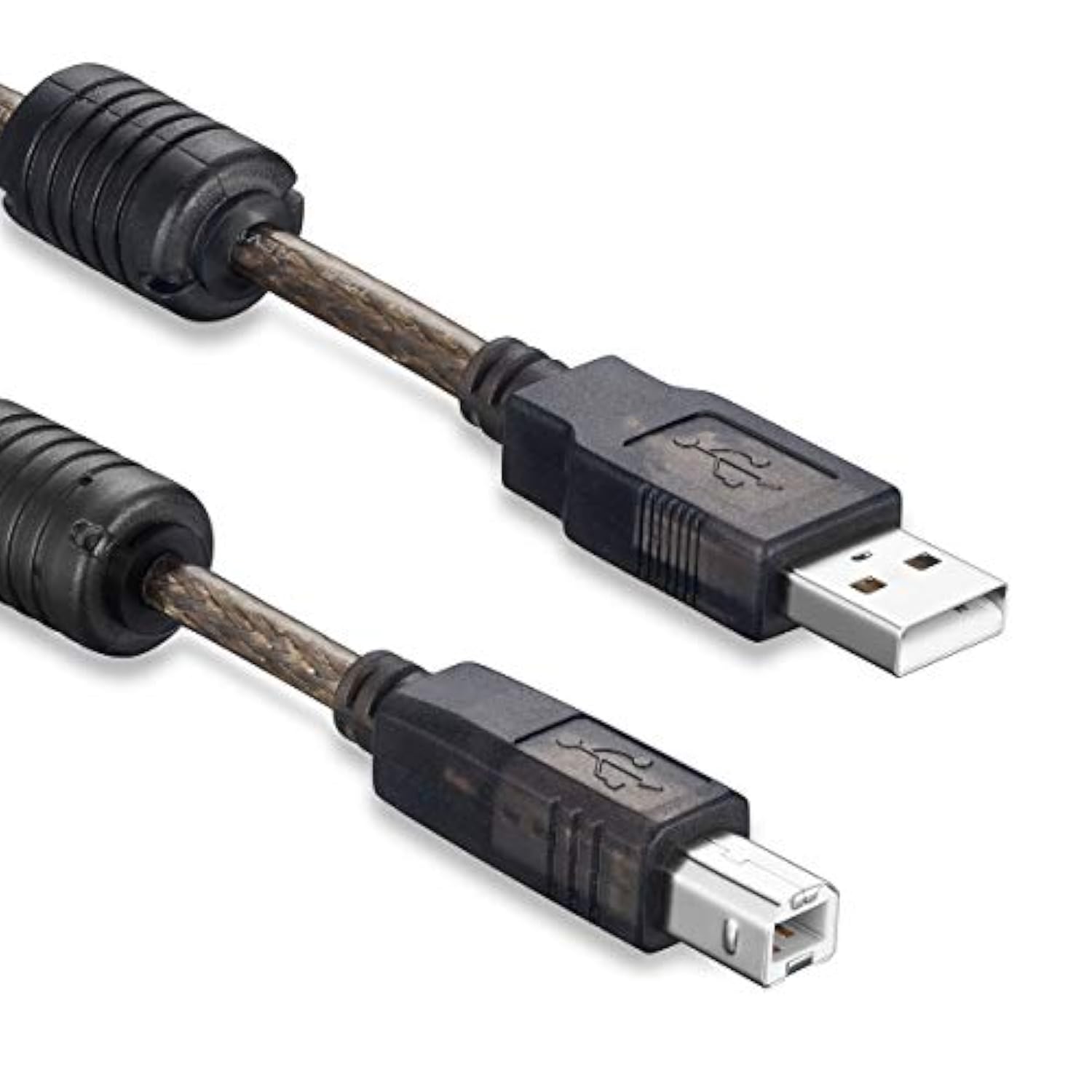 Active Usb 2.0 Printer Cable 100Ft - A-Male To B-Male High Speed Printer/Scanner/Repeater Cable For Hp, Canon, Lexmark,Dell, Samsung Etc (100Ft/30M)