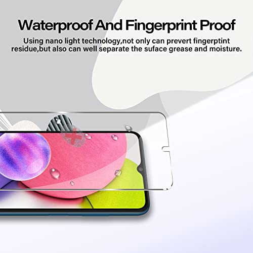 [2 Pack] for Galaxy S25 Ultra [6.9"] Screen Protector, 100% Fingerprint Unlock, 9H Hardness Shatterproof Long Durable Tempered Glass Film,[Easy