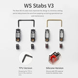 Ws Stabs Aurora Series Pcb Mount Screw-In Stabilizers 2U 6.25U 7U Stabilizers