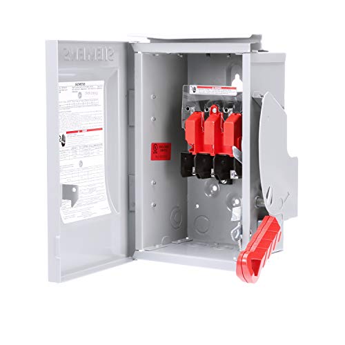 Hnf361R 30-Amp 3 Pole 600-Volt 3 Wire Non-Fused Heavy Duty Safety Switches