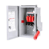 Hnf361R 30-Amp 3 Pole 600-Volt 3 Wire Non-Fused Heavy Duty Safety Switches