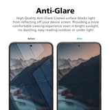 [3-Pack For Samsung Galaxy A55, Anti-Glare Matte Screen Protector [Support Fingerprint Unlock], Anti-Fingerprint, Full Coverage, Bubble-Free Easy