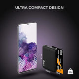 5000Mah Mini Power Bank Small Portable Charger For Heated Vest Jacket Battery Pack For Iphone Samsung Cell Phone With Dual Usb Output, Lightweight Rechargeable Power Pack 5V 2.1A For Travel