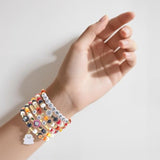 Halloween Costumes Woman 2025 - 6 Pack Halloween Bracelets | Halloween Party Favors Shirts Pajamas Sweatshirts For Women - Halloween Decorations Accessories Gifts Makeup Dress For Adults Girls