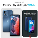 Merge [Military Grade] Designed for Motorola Moto G Stylus 5G 2024 Case - [Drop Tested] Dual Layer Shockproof Slim Tough Heavy Duty Protective Phone
