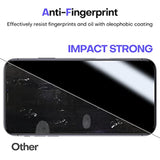 ImpactStrong Privacy Glass Screen Protector, 2 Pack for iPhone 11/XR [6.1 Inch], 9H Hardness, Tempered Glass, Anti-Scratch, Case Friendly, Fingerprint Resistant, Easy Install Kit