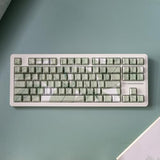 Pbt Keycaps - Side Printed Custom Keycap Set, 136 Keys, Double Shot Shine Through, Cherry Profile For Cherry Gateron Mx Switches