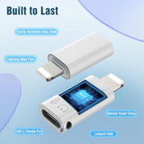 Male To Usb C Female Adapter,Usb C To Adapter Support Otg/Audio/Data Transfer/Pd 10W Adapters For I-Phone 14/13/12/11/I-Pad, 2 Pack