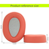 Replacement Ear Pads Compatible With Sony Mdr-100Abn-H800 H900N Headphones Made Of Soft Protein Leather And Memory Foam, Replacement Ear Pads For Repair Accessories(Twilight Red)