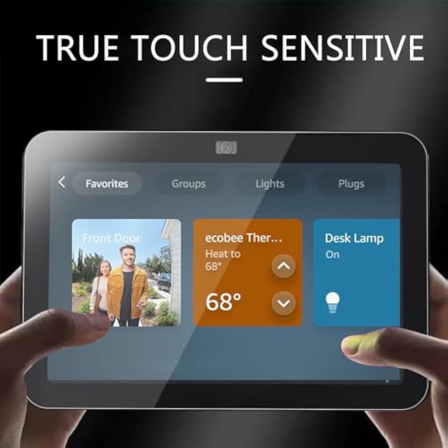 2 Pack Tempered Glass Screen Protector For New Echo Show 8 (3Rd Gen, 2023 Release),-9H Hardness,Ultra Clear Scratch Resistant Anti-Fingerprint