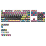 Black And White Keycaps, 150 Keycap Set Double Shot Keycaps, Csa Profile, Cust