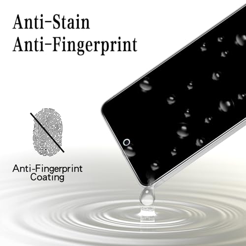 [2-Pack Privacy Screen Protector Designed for  Galaxy S26 Tempered Glass,Support Fingerprint Unlocking, No Bubbles, Anti Scratch, Easy to