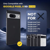 [4 Pack] Fangtian For Google Pixel 8 Screen Protector [Not Glass] - Film For Pixel 8 Screen Protector [6.1Inch][Fingerprint Compatible][Alignment Tool][7H Hybrid][2023]