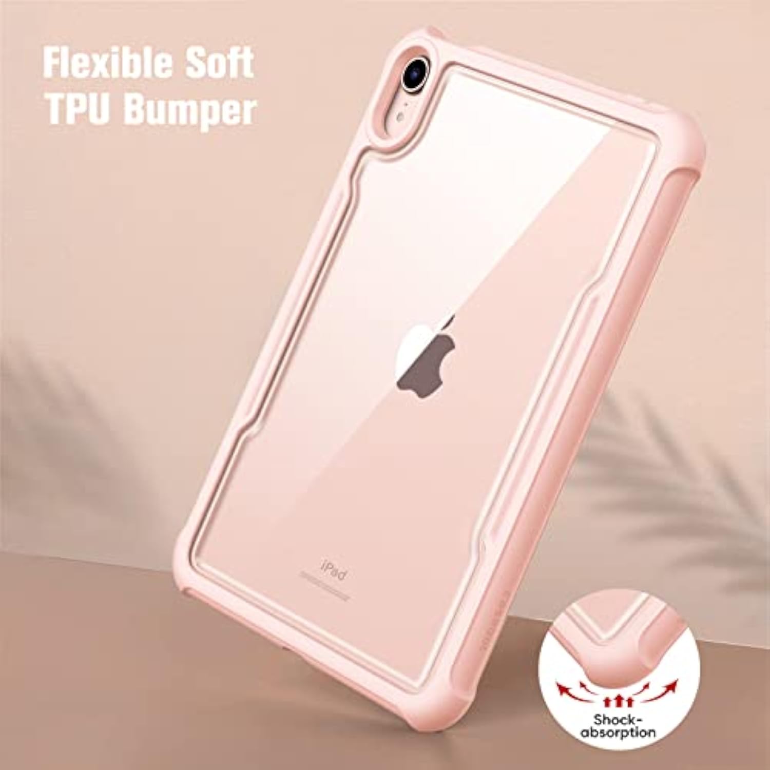 Fintie Hybrid Back Case for iPad Mini 6 2021 (8.3 Inch) - Clear Hard Back Cove