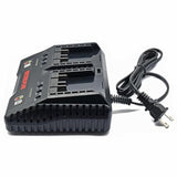 20V Max Lithium-Ion Dual-Port Fast Charger With Quick Battery Charging Compatible With Hyper Tough Ht21-401-003-13